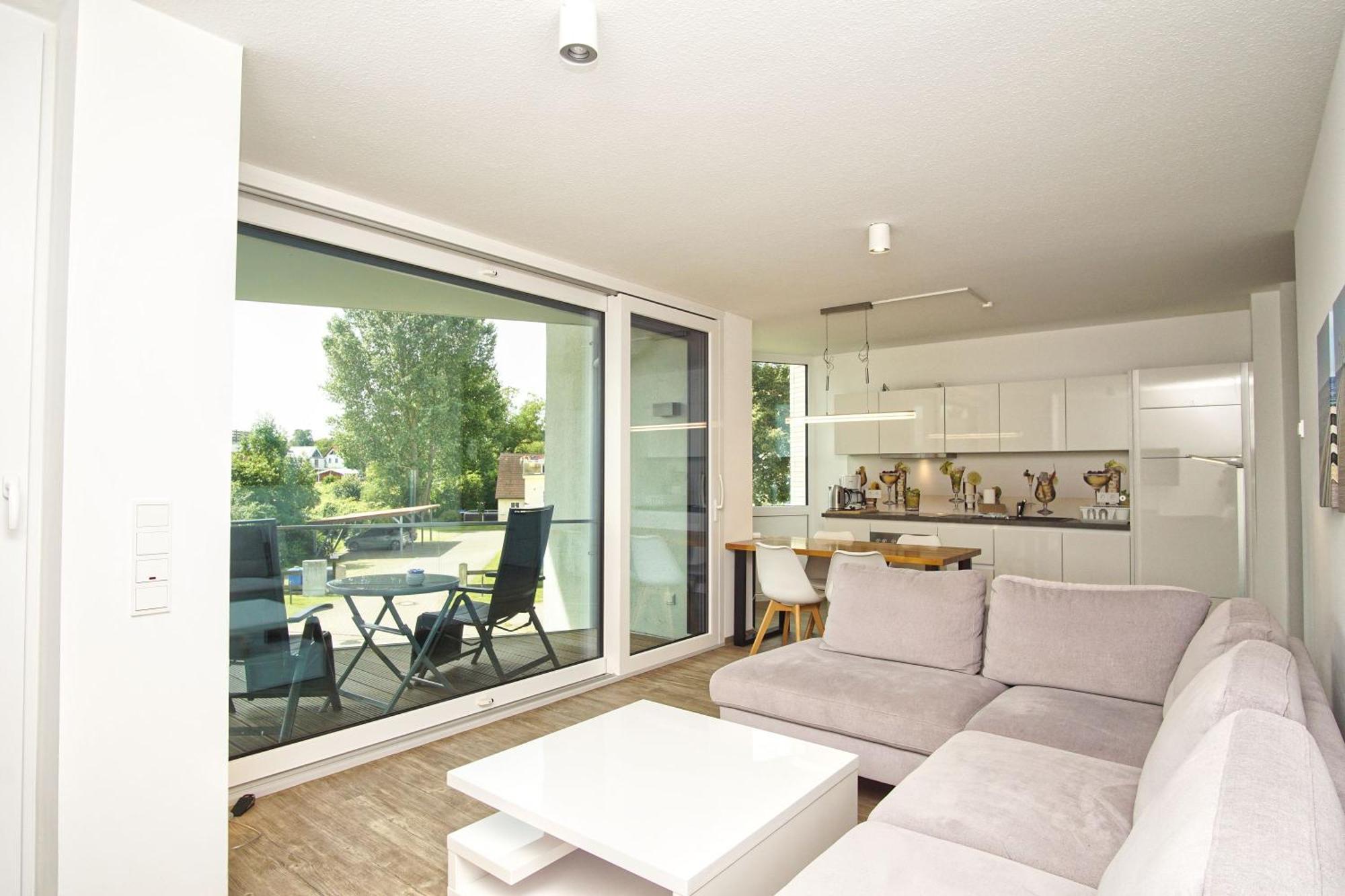 Haus Hafenkieker Fewo 08 - Balkon, Hafenblick Putbus Εξωτερικό φωτογραφία