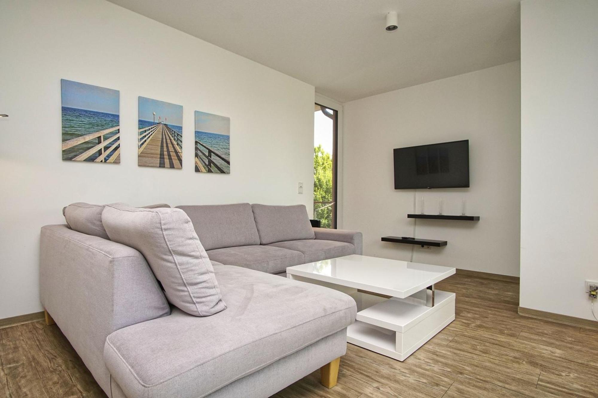 Haus Hafenkieker Fewo 08 - Balkon, Hafenblick Putbus Εξωτερικό φωτογραφία